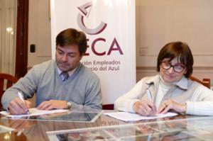La AECA firm� un convenio con el Santo Tom�s para beneficio de sus afiliados 